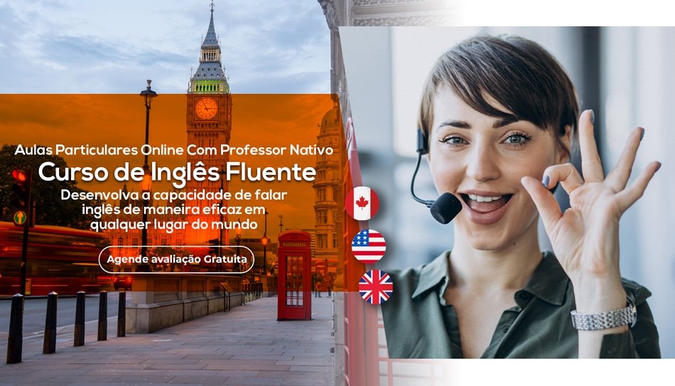 anúncio: Curso-de-Inglês-Fluente