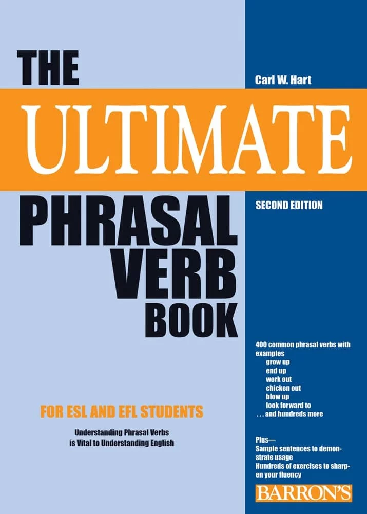 Capa do livro "The Ultimate Phrasal Verb Book."

Melhores livros para aprender inglês