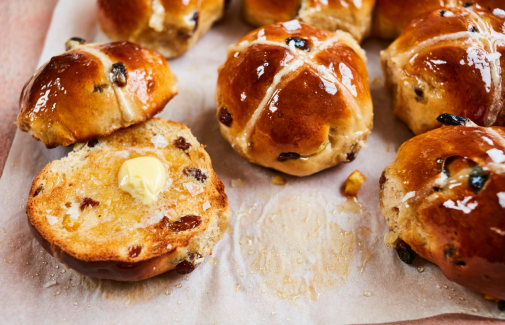 Alimentos típicos de Páscoa: Hot Cross Buns